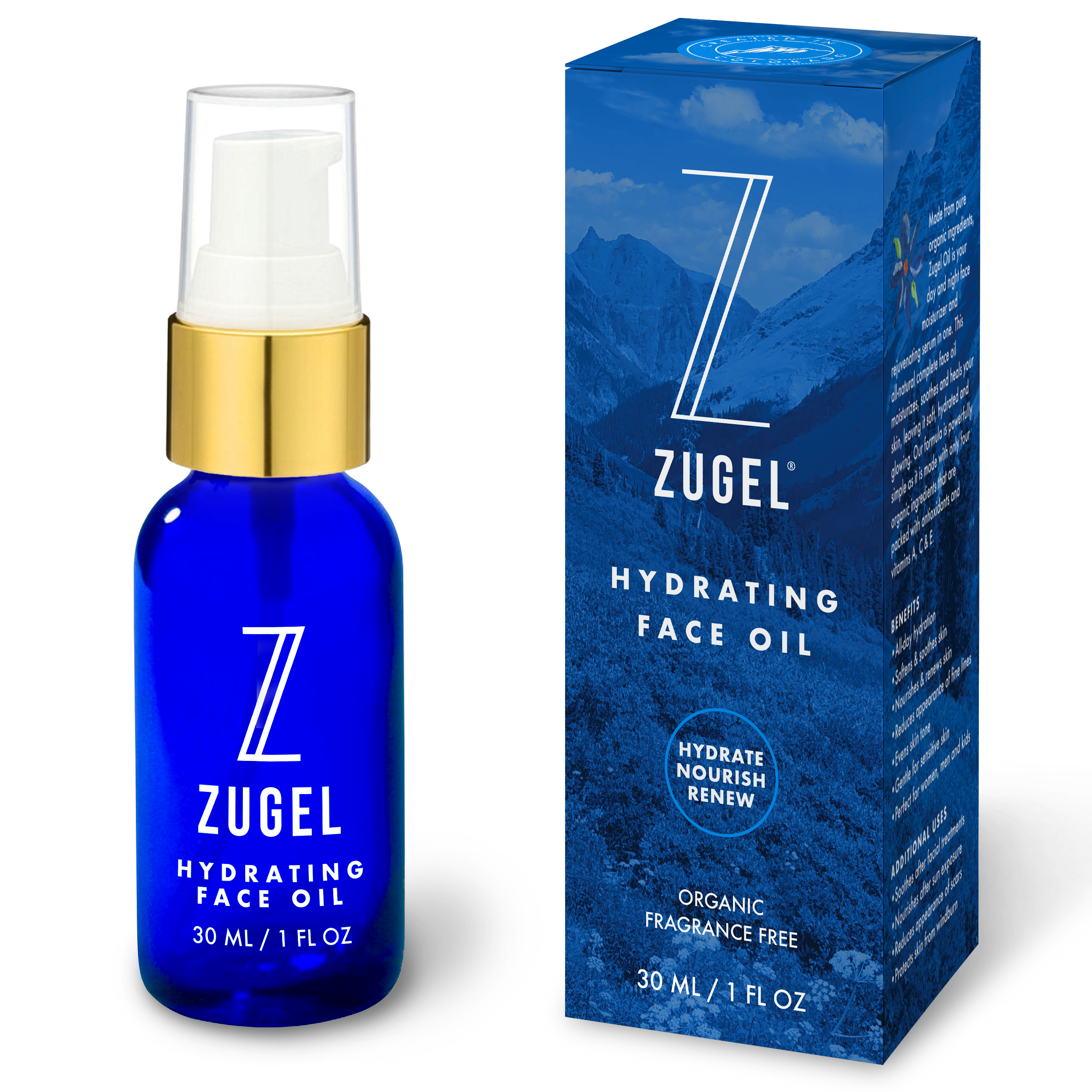 Zugel Organic Facial Moisturizer Oil – Zugel Oil